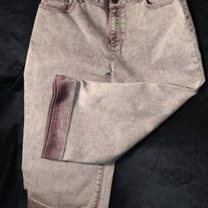 LOGO Boyfriend jeans (womens 10) cloudwashed, 5 pockets,wide leg